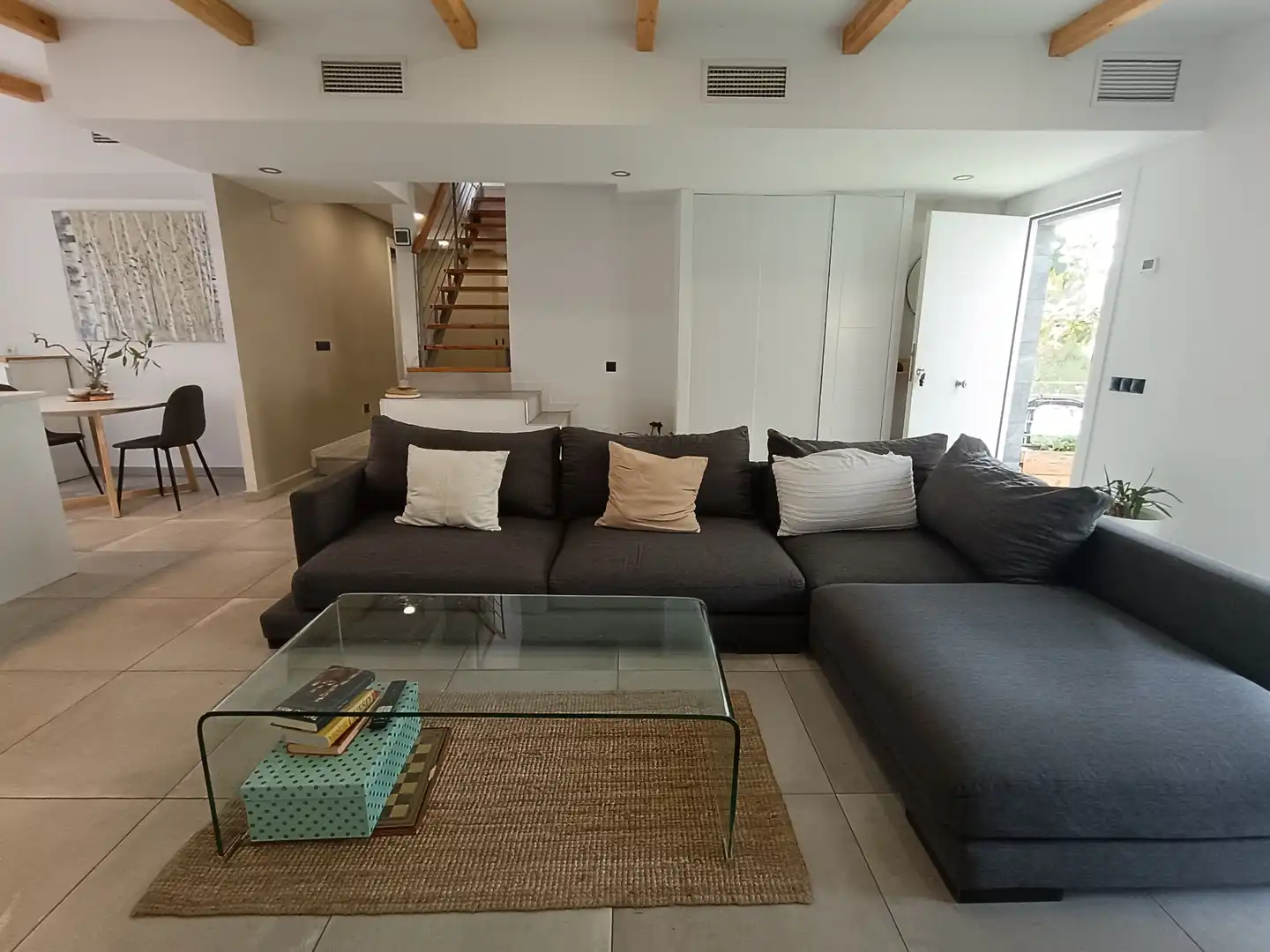 Living room of Houses for sale in Galapagar  with Air Conditioner, Heating and Private garden