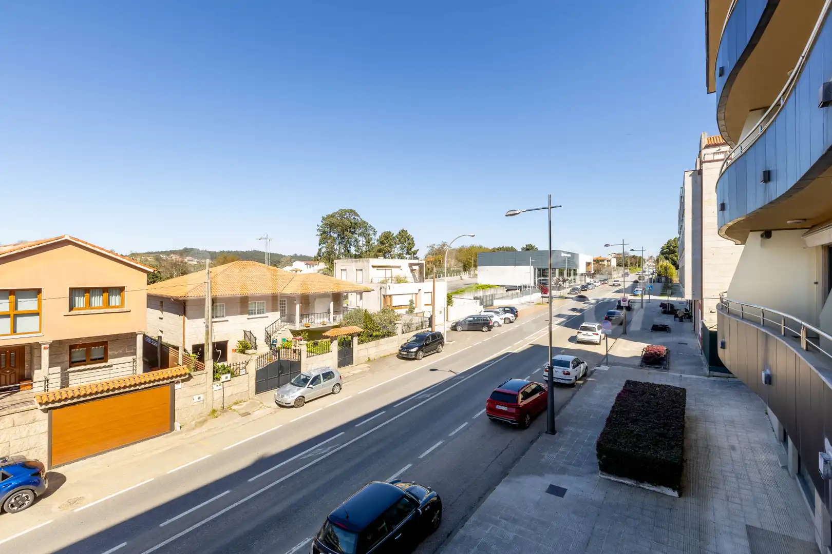 Vista exterior de Apartament en venda en Sanxenxo amb Calefacció, Parquet i Terrassa