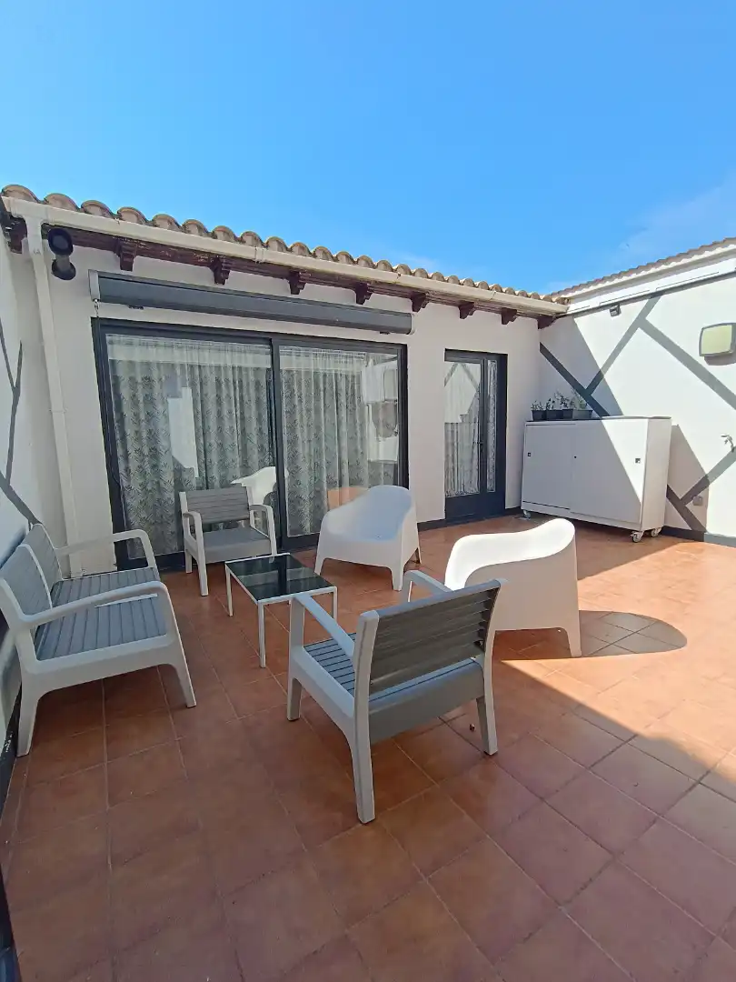 Terraza de Piso en venta en Brunete con Aire acondicionado, Calefacción y Jardín privado