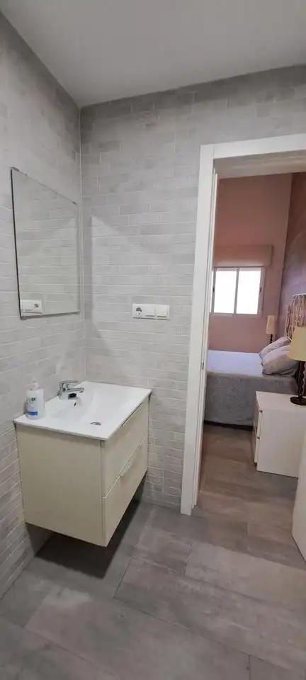 Baño de Planta baja de alquiler en Málaga con Amueblado