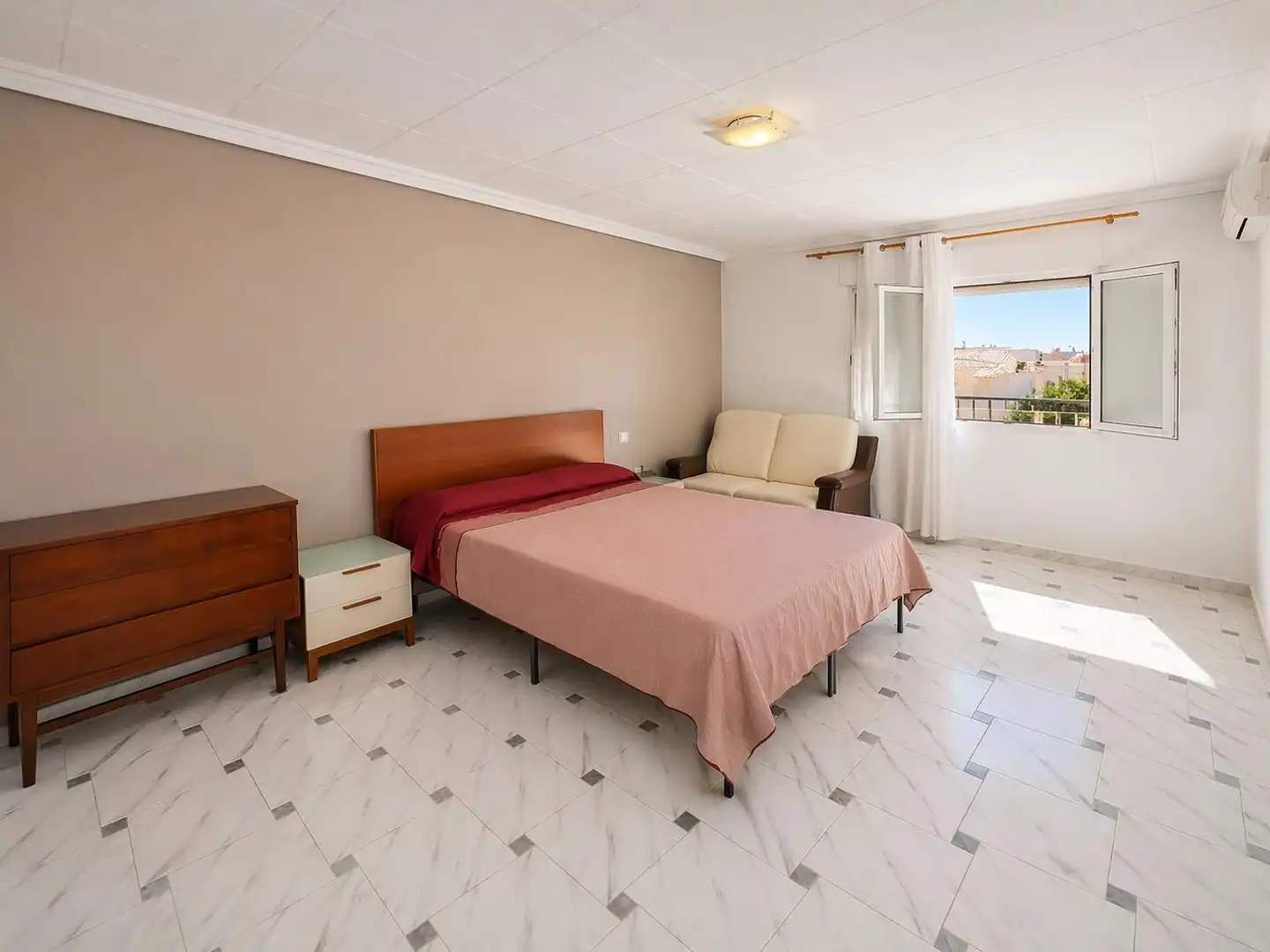 Bedroom of Apartments for sale in Pilar de la Horadada  with Air Conditioner, Furnished and Balcony