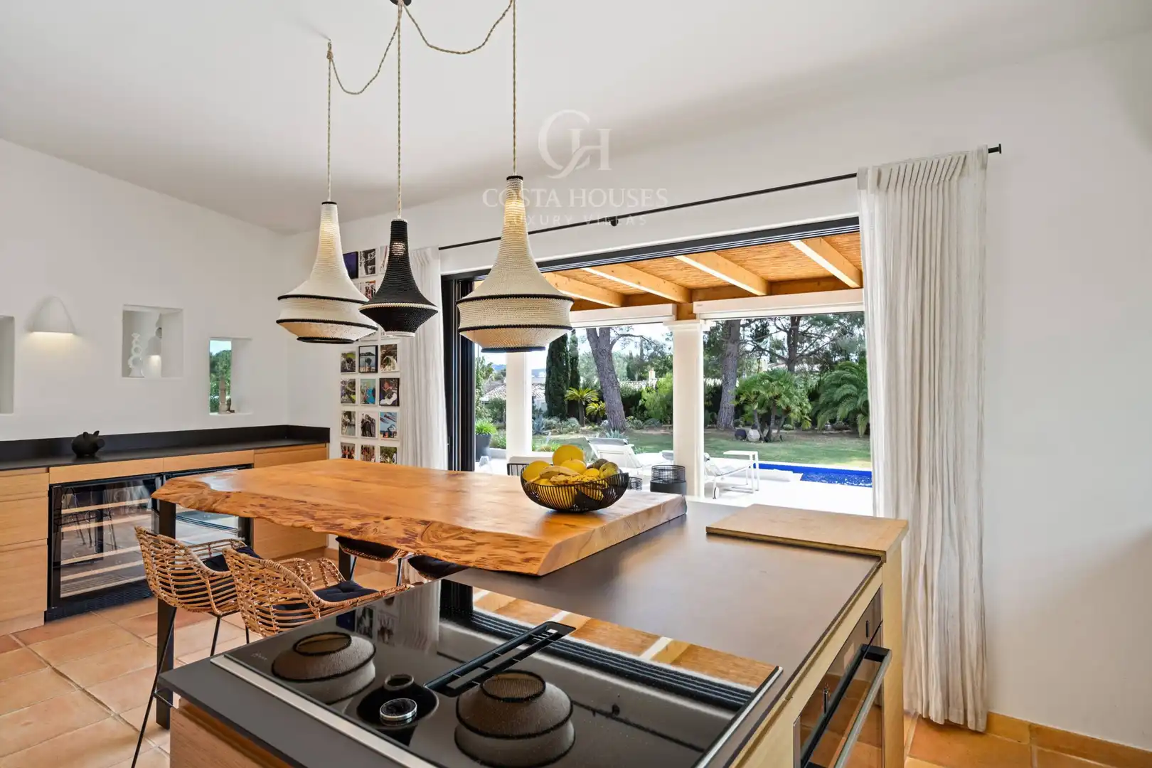 Kitchen of Houses for sale in Jávea / Xàbia  with Air Conditioner, Heating and Private garden