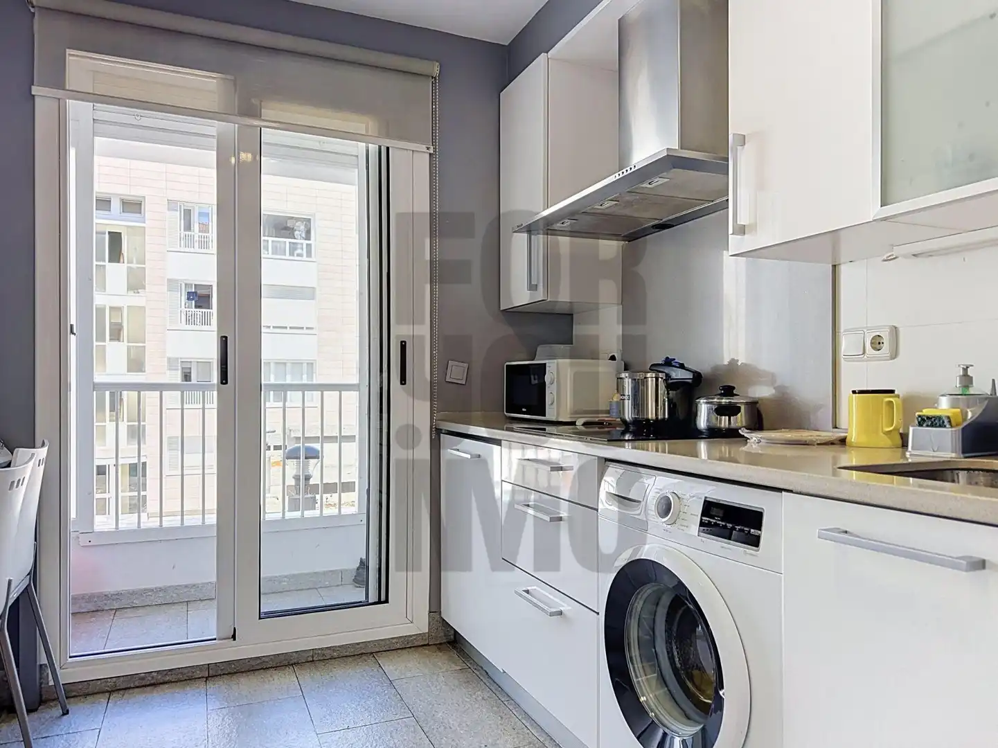 Küche von Wohnung zum Verkauf in Donostia - San Sebastián  mit Heizung und Balkon