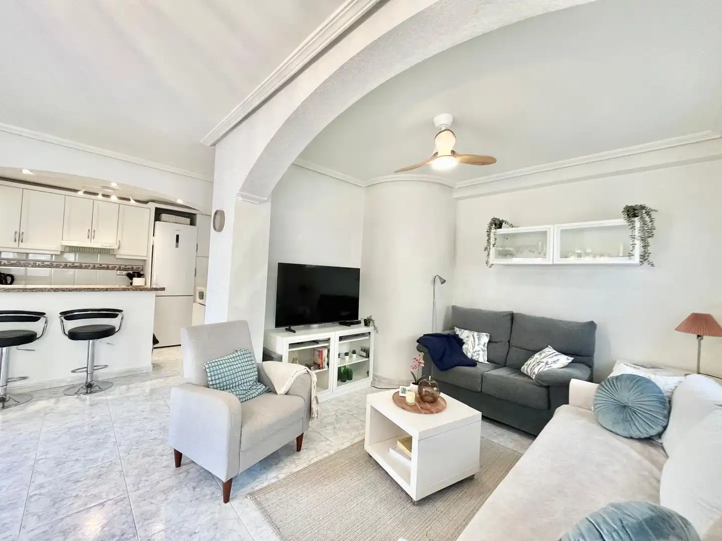 Living room of Houses for rent in Orihuela  with Air Conditioner, Heating and Terrace