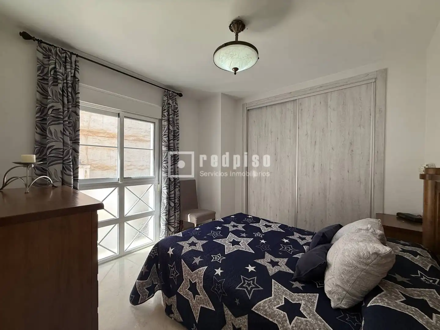 Habitación de Piso de alquiler en Málaga con Aire acondicionado y Amueblado