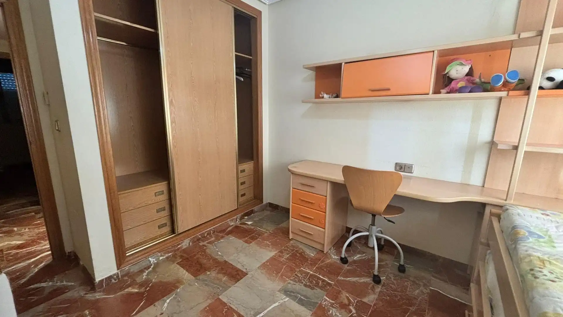Bedroom of Attic for sale in Cartagena  with Air Conditioner, Terrace and Furnished