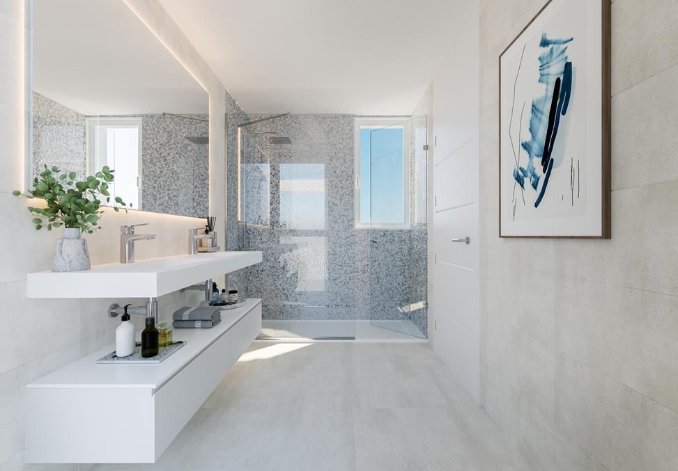 Bany de Apartament en venda en La Alcaidesa amb Aire condicionat, Terrassa i Piscina comunitària