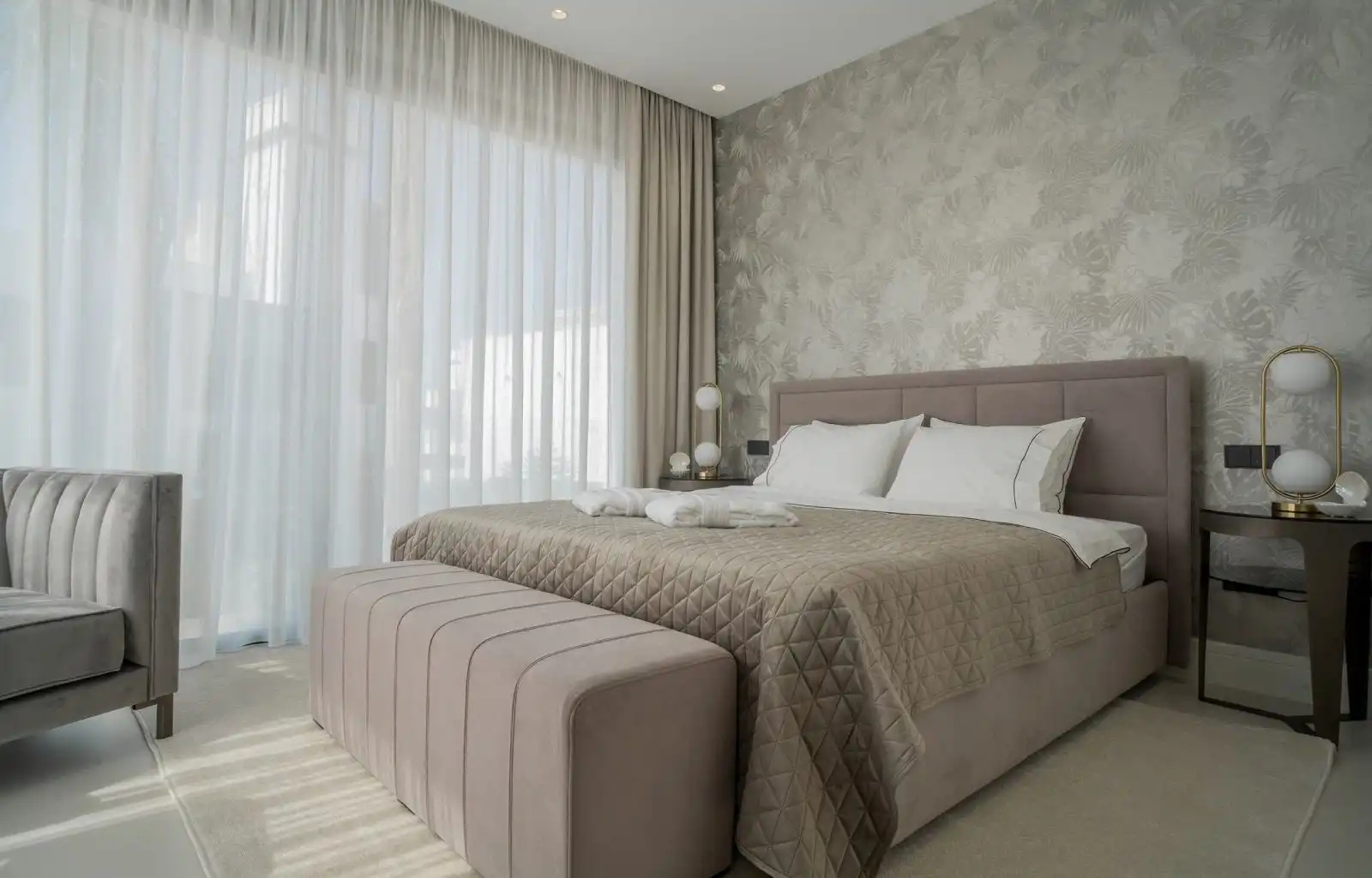Habitación de Casa o chalet en venta en Marbella con Aire acondicionado, Calefacción y Jardín privado