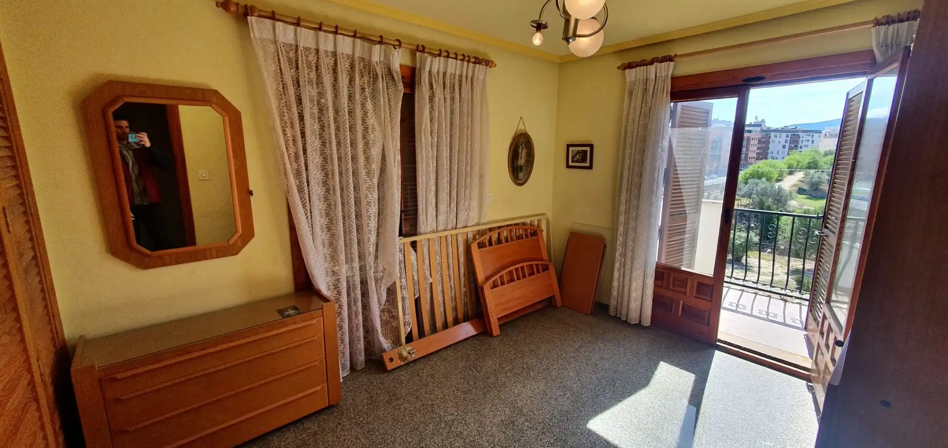 Schlafzimmer von Wohnung zum Verkauf in Alcoy / Alcoi mit Privatgarten, Terrasse und Abstellraum