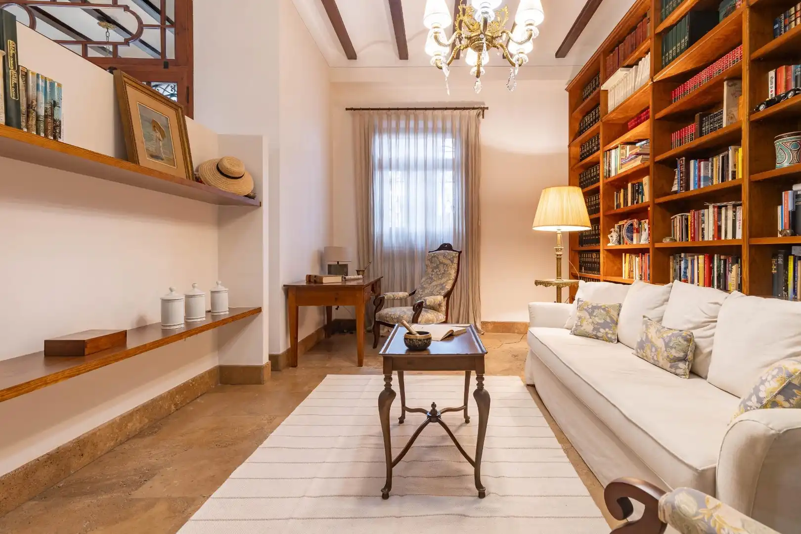 Living room of Houses for sale in Xàtiva  with Air Conditioner, Private garden and Terrace
