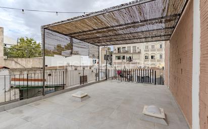 Terrace of Single-family semi-detached for sale in  Barcelona Capital  with Air Conditioner and Terrace