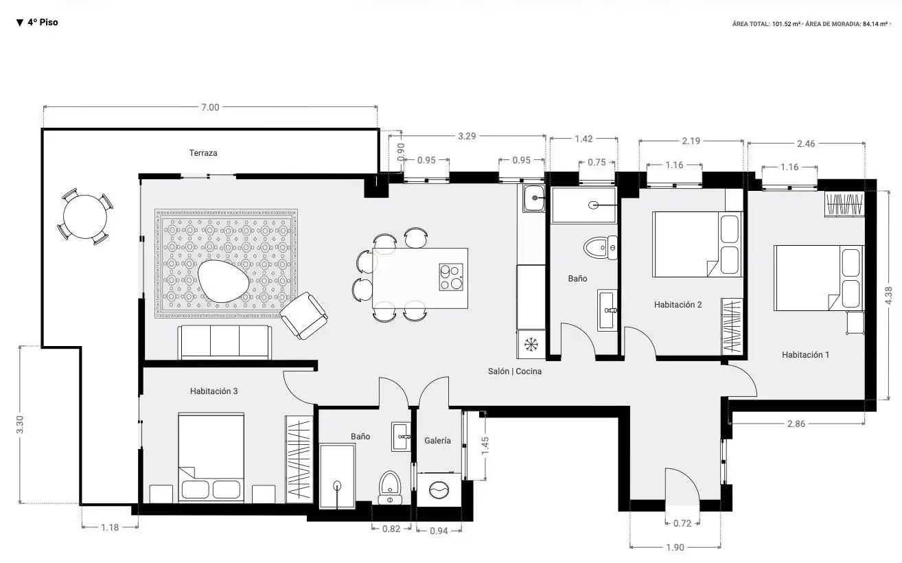 Wohnung zum Verkauf in Santa Pola mit Klimaanlage und Terrasse