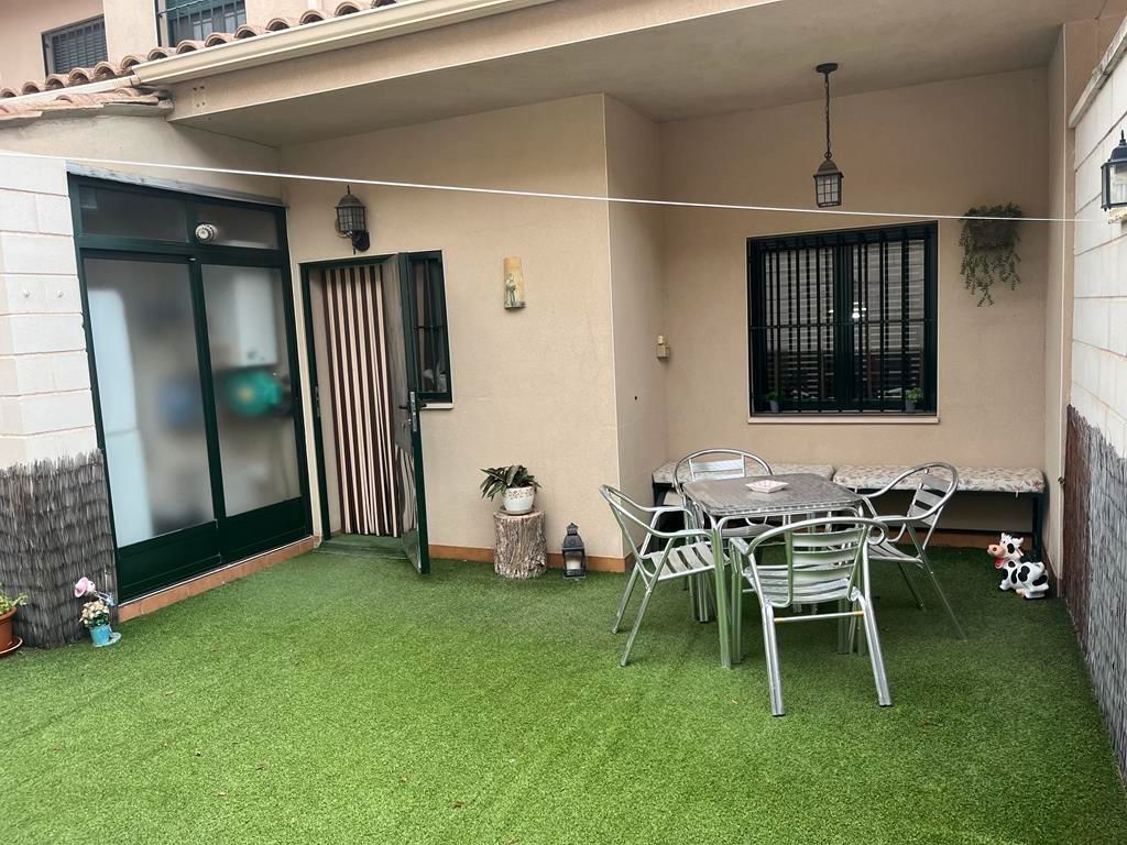 Terrace of Single-family semi-detached for sale in  Albacete Capital  with Air Conditioner, Heating and Parquet flooring
