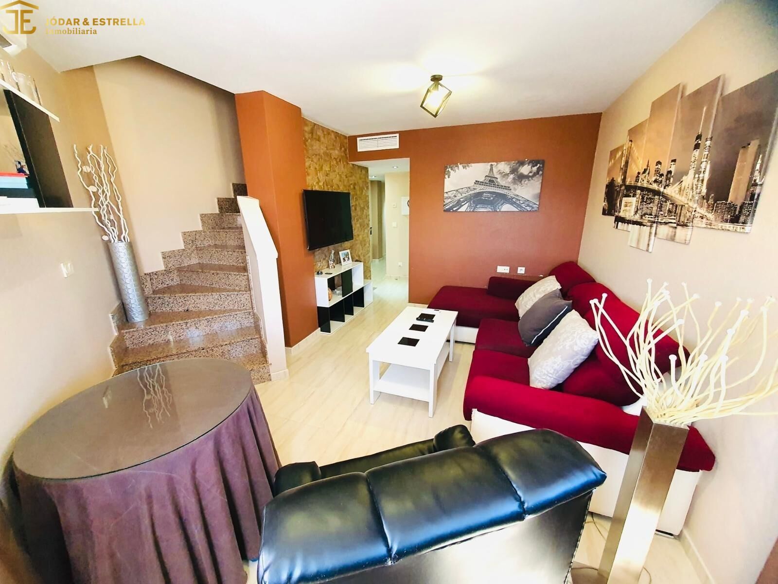 Sala d'estar de Dúplex en venda en Puerto Lumbreras amb Aire condicionat, Calefacció i Jardí privat