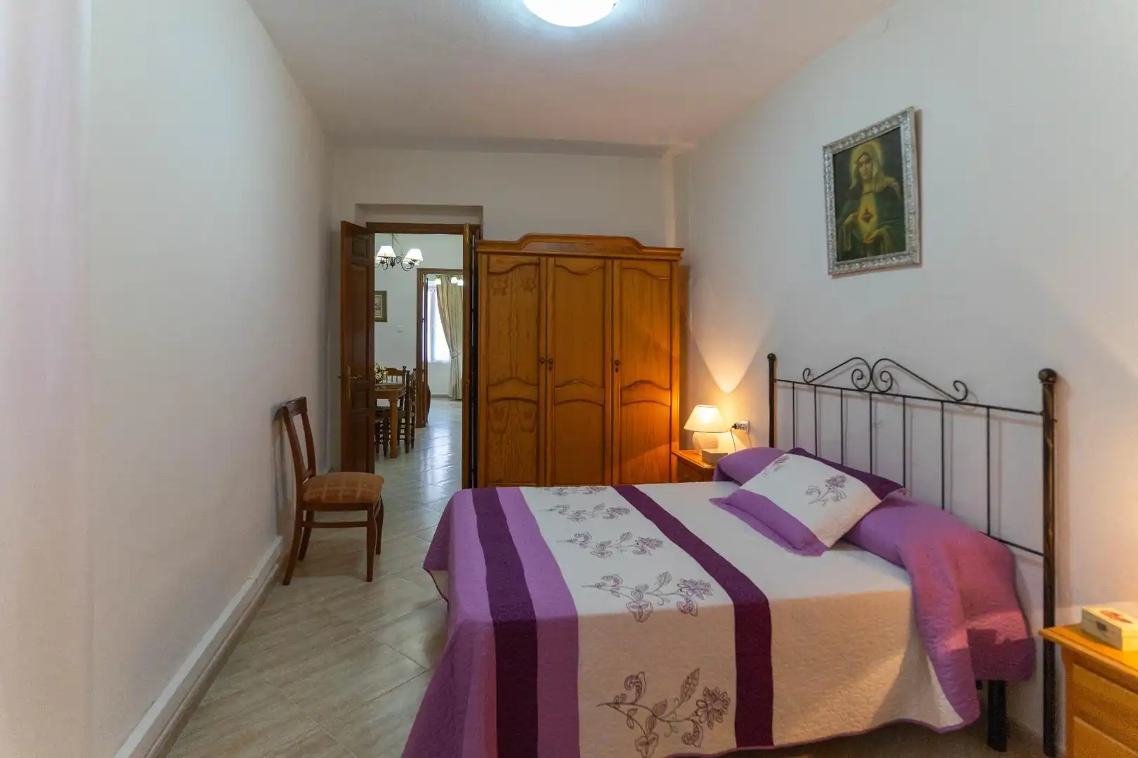 Schlafzimmer von Erdgeschoss zur Miete in Alhaurín El Grande mit Terrasse, Abstellraum und Möbliert