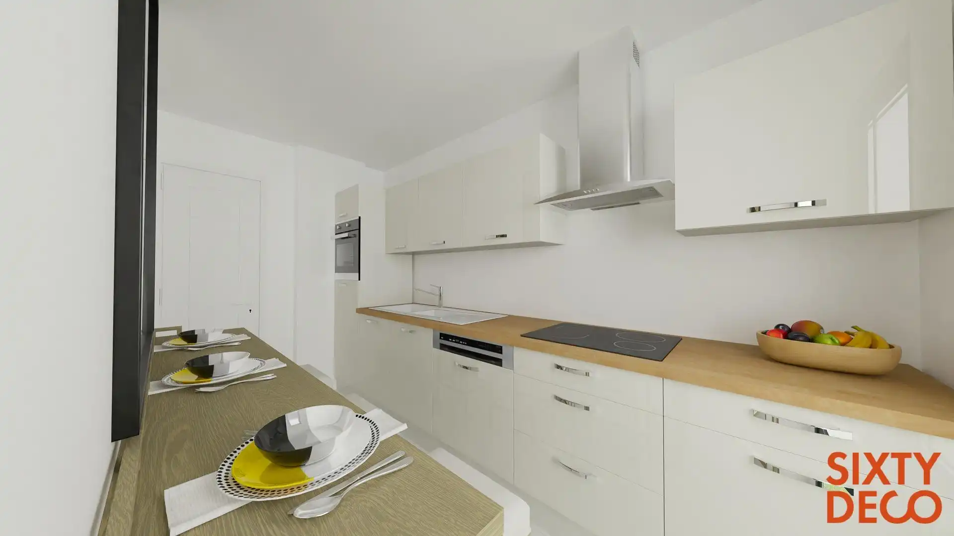 Kitchen of Flat for sale in Zaragoza  with Air Conditioner and Heating