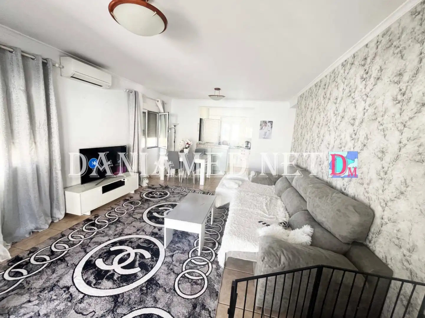 Sala d'estar de Apartament en venda en Els Poblets amb Aire condicionat, Calefacció i Terrassa