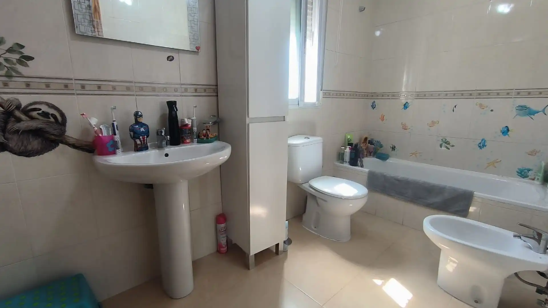 Baño de Casa o chalet en venta en Polop con Aire acondicionado, Jardín privado y Terraza
