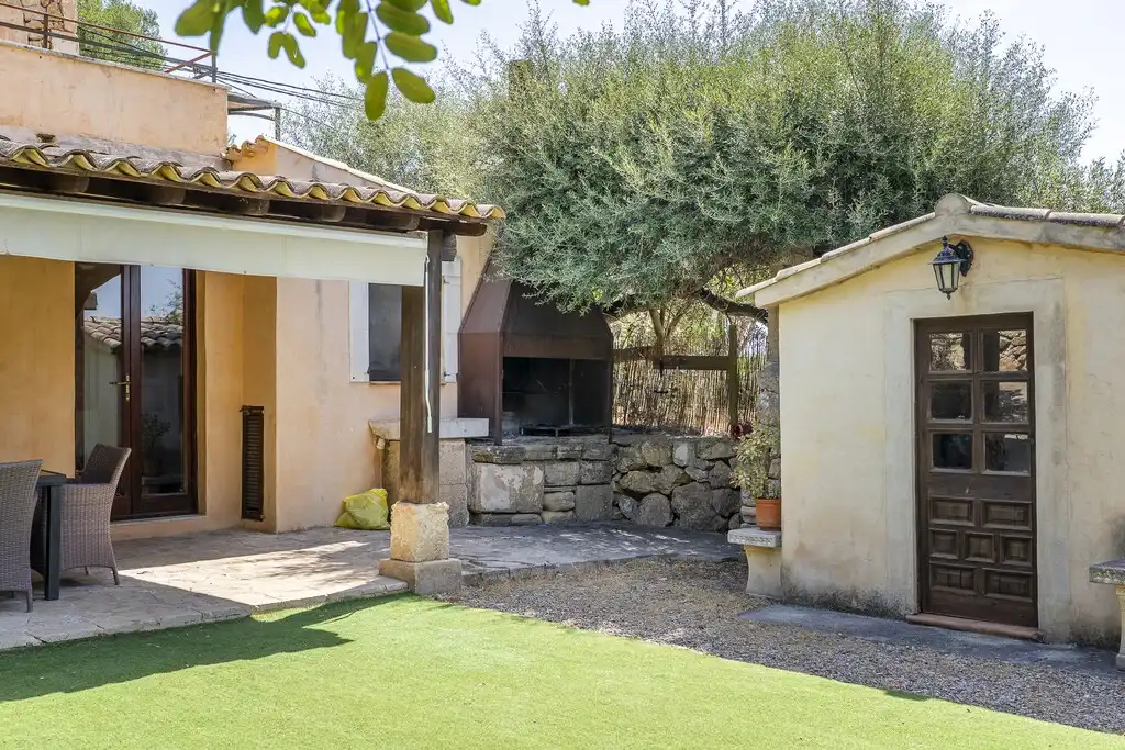 Jardí de Finca rústica en venda en Pollença amb Aire condicionat, Calefacció i Jardí privat
