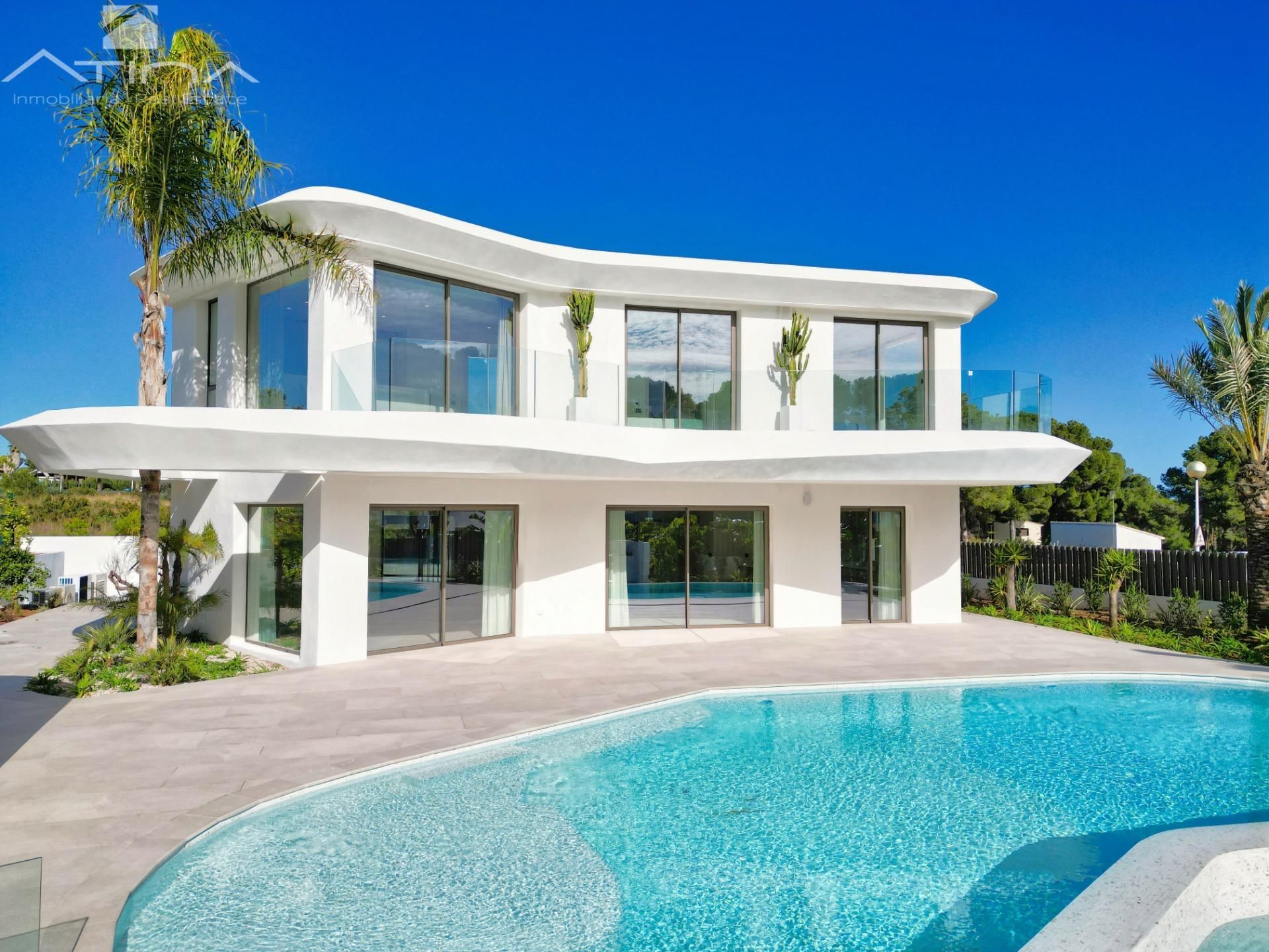 Exterior view of House or chalet for sale in Jávea / Xàbia  with Air Conditioner, Private garden and Terrace