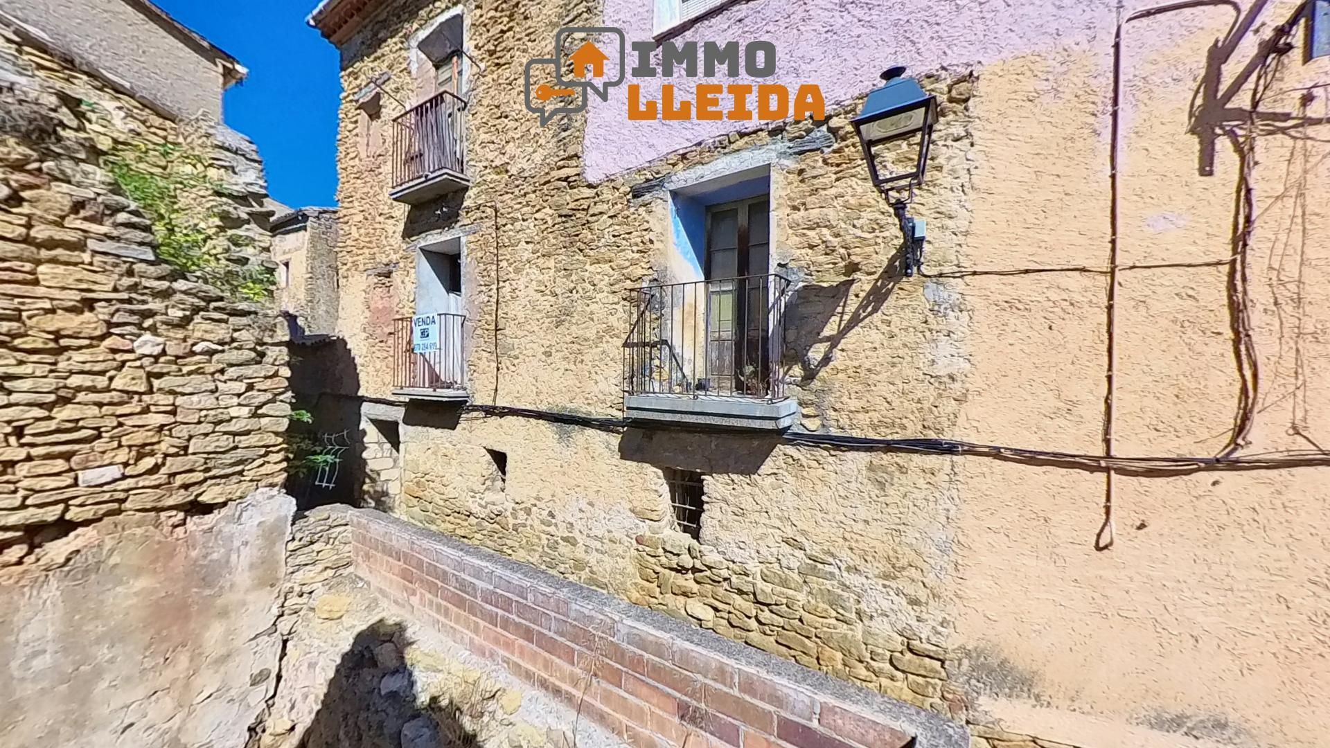 Exterior view of Single-family semi-detached for sale in Àger  with Private garden, Terrace and Storage room