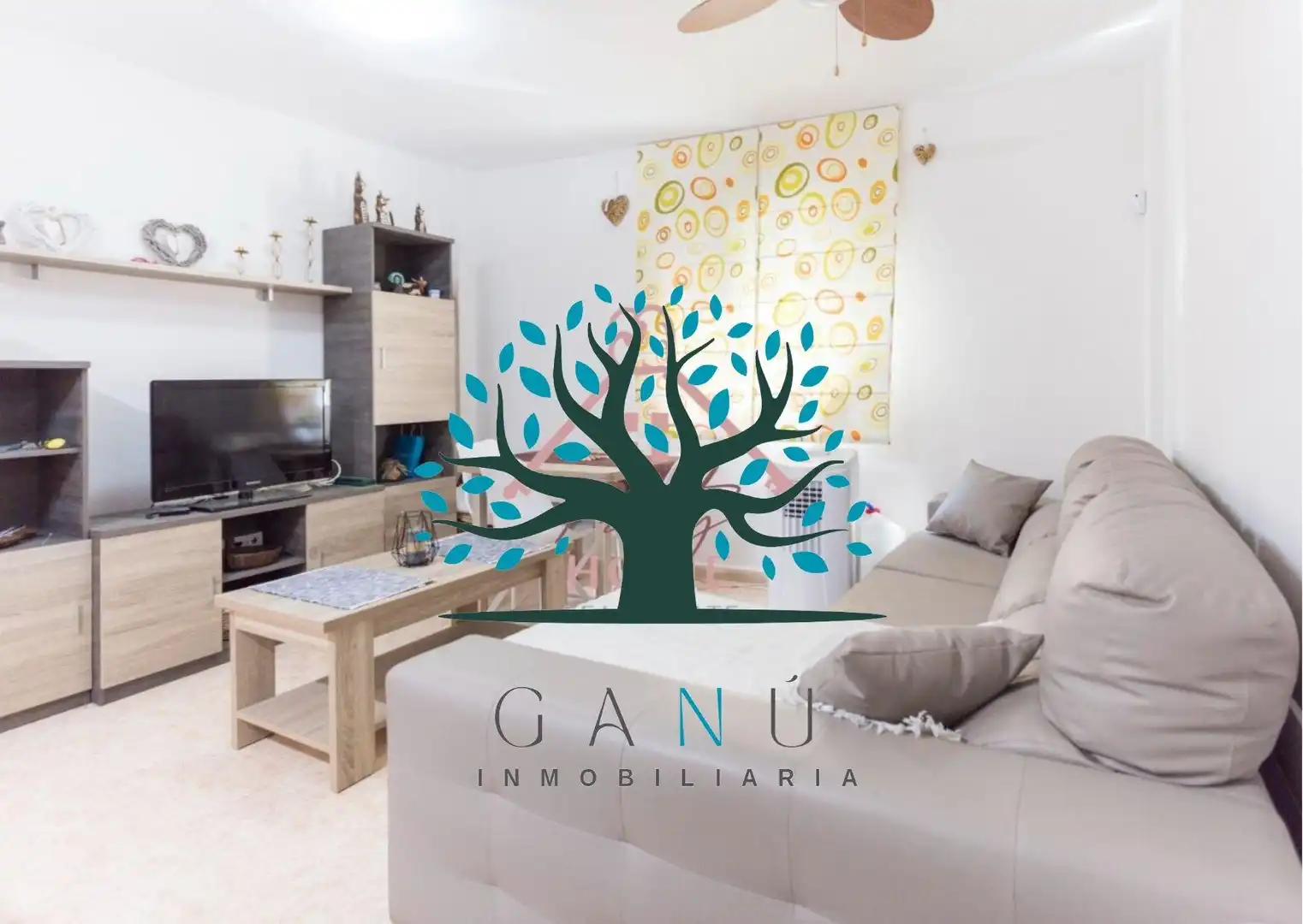 Sala d'estar de Apartament en venda en Mazarrón amb Moblat