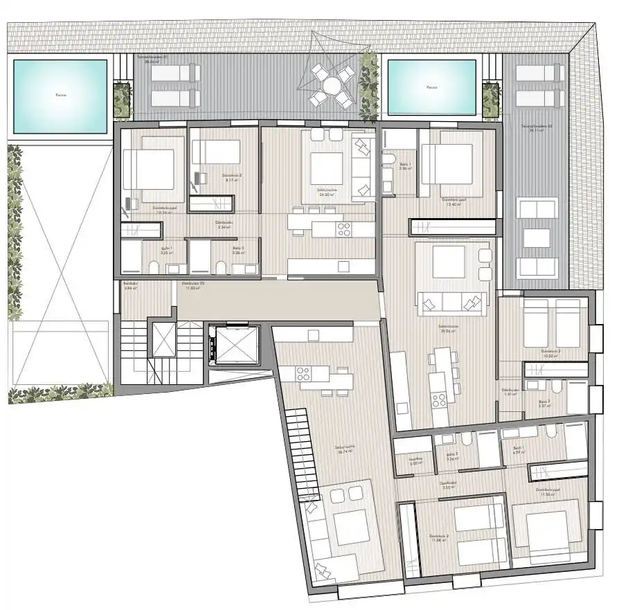 Apartamento con piscina en venta en Estepona Pueblo, imagen 11