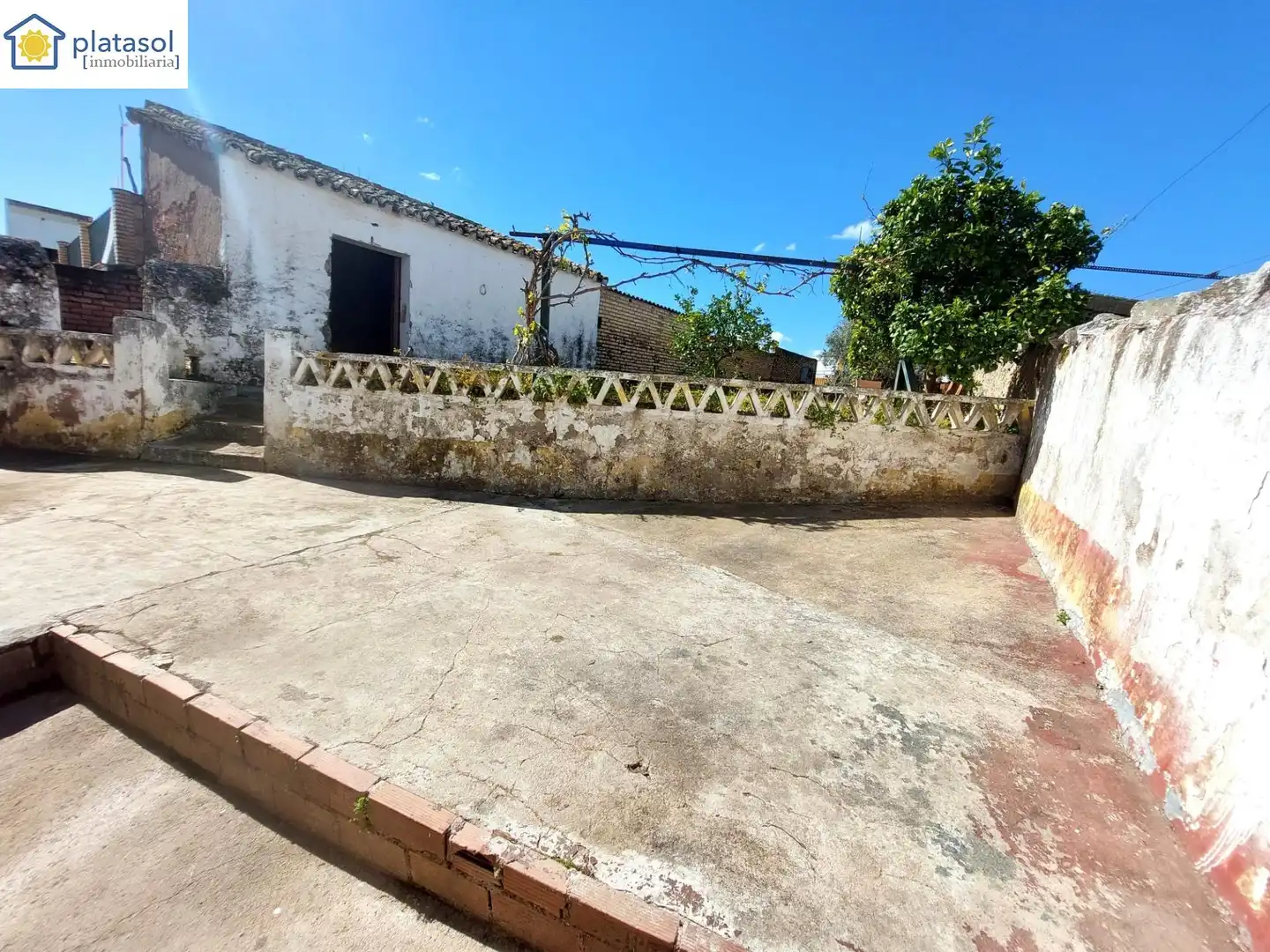 Exterior view of Houses for sale in Corteconcepción  with Private garden