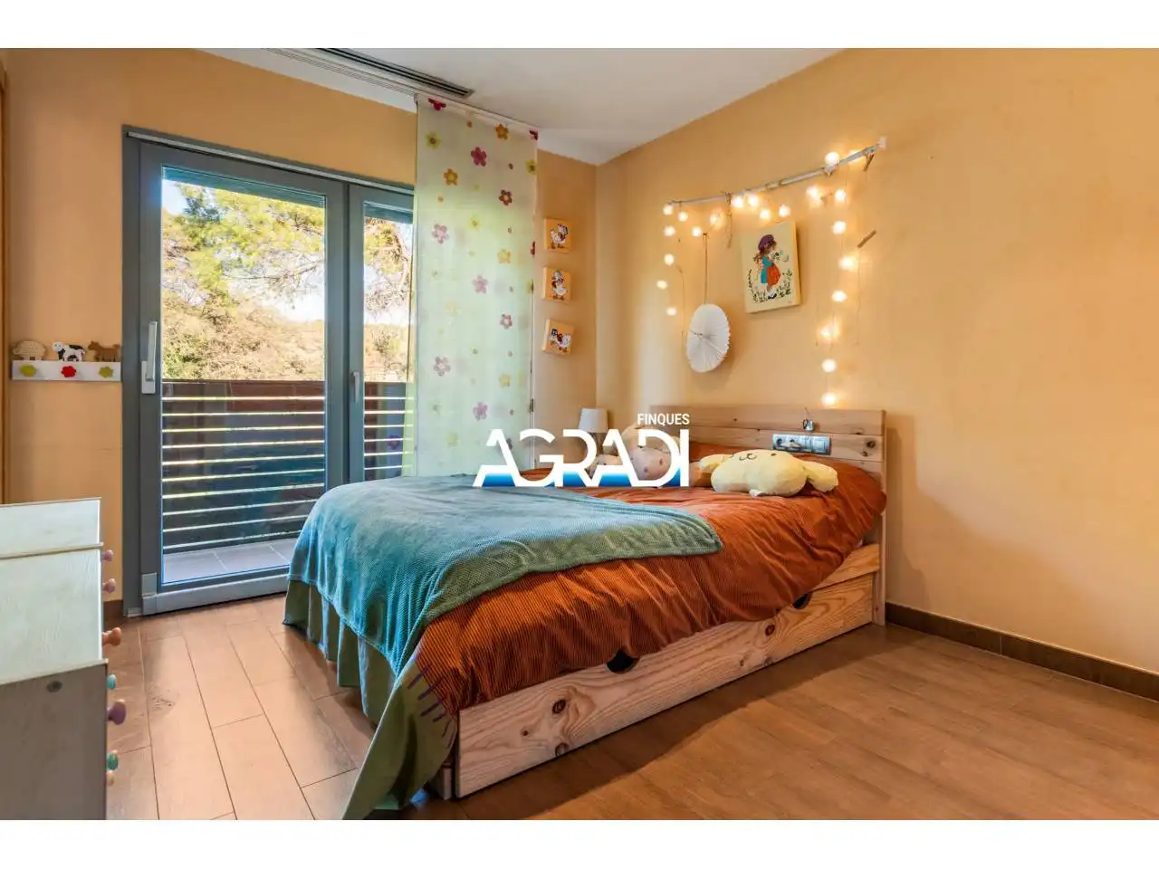 Bedroom of Houses for sale in Les Franqueses del Vallès  with Air Conditioner, Heating and Private garden