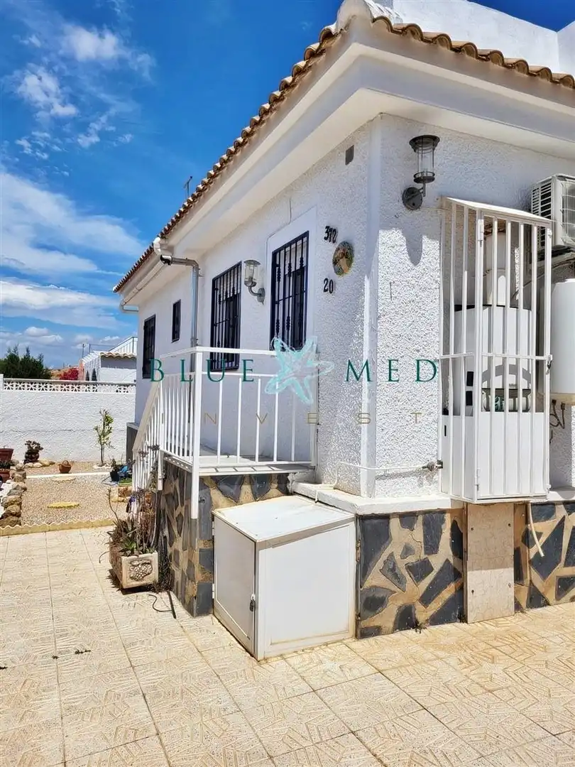 Exterior view of Houses for sale in Mazarrón  with Air Conditioner, Heating and Private garden