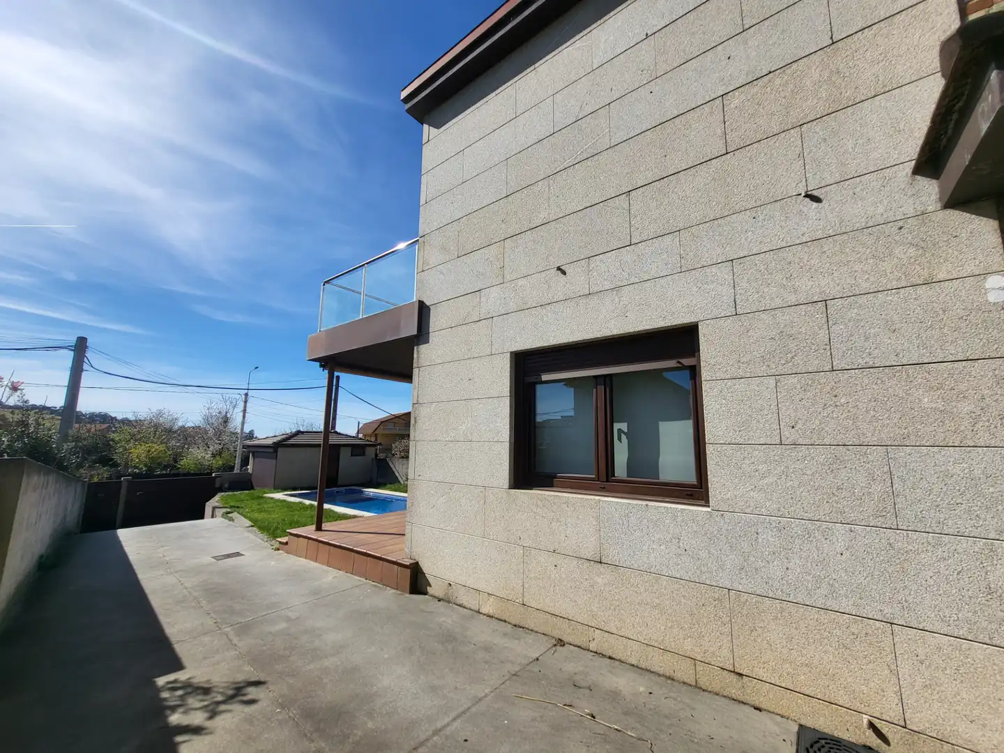 Vista exterior de Casa o chalet en venta en Vigo  con Calefacción, Jardín privado y Terraza