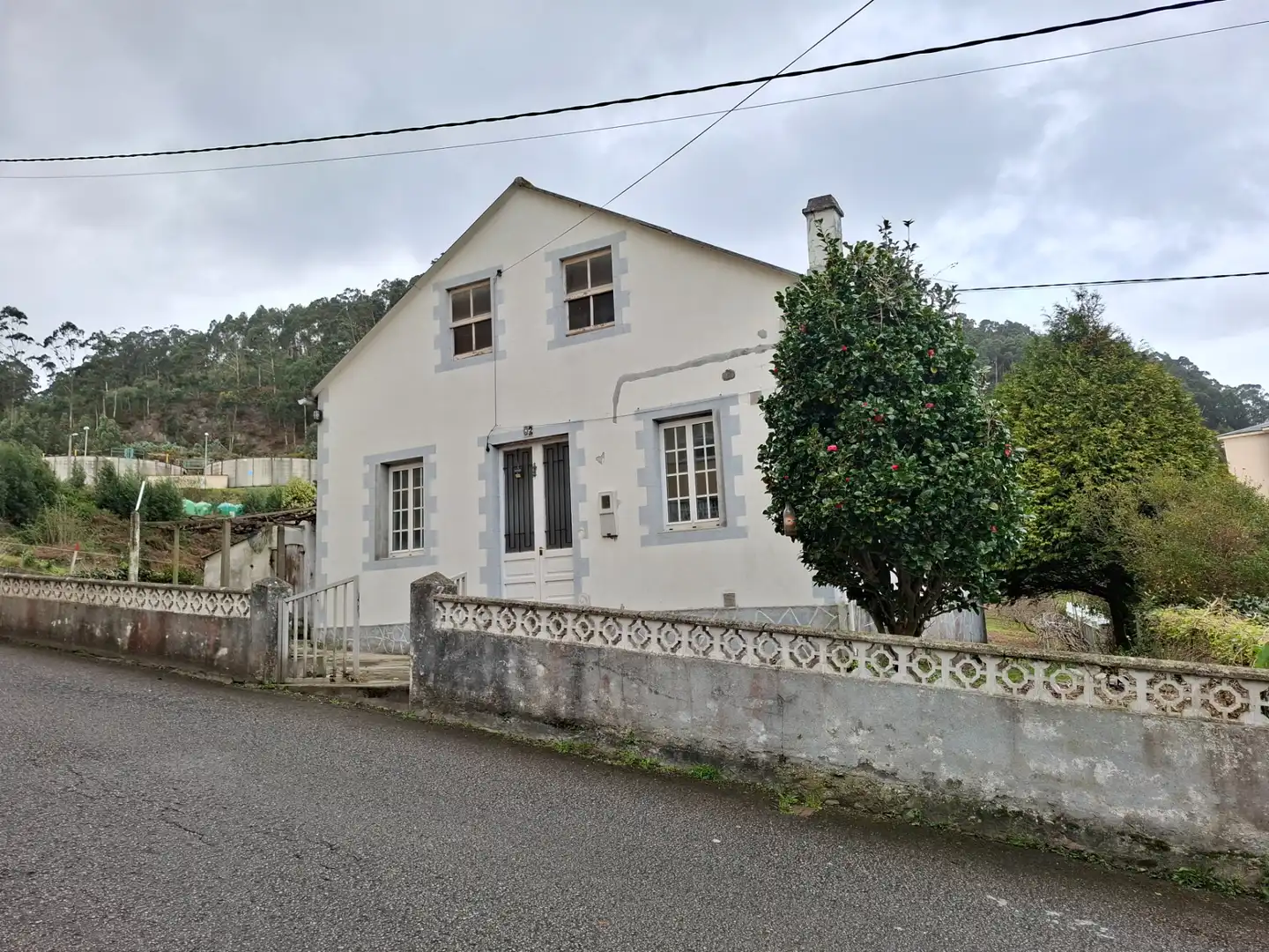 Vista exterior de Casa o chalet en venta en Burela con Jardín privado