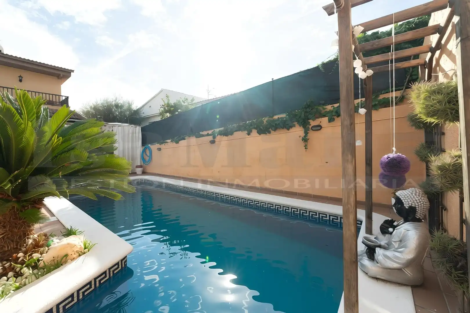 Swimming pool of Detached homes for sale in Calafell  with Private garden and Swimming Pool