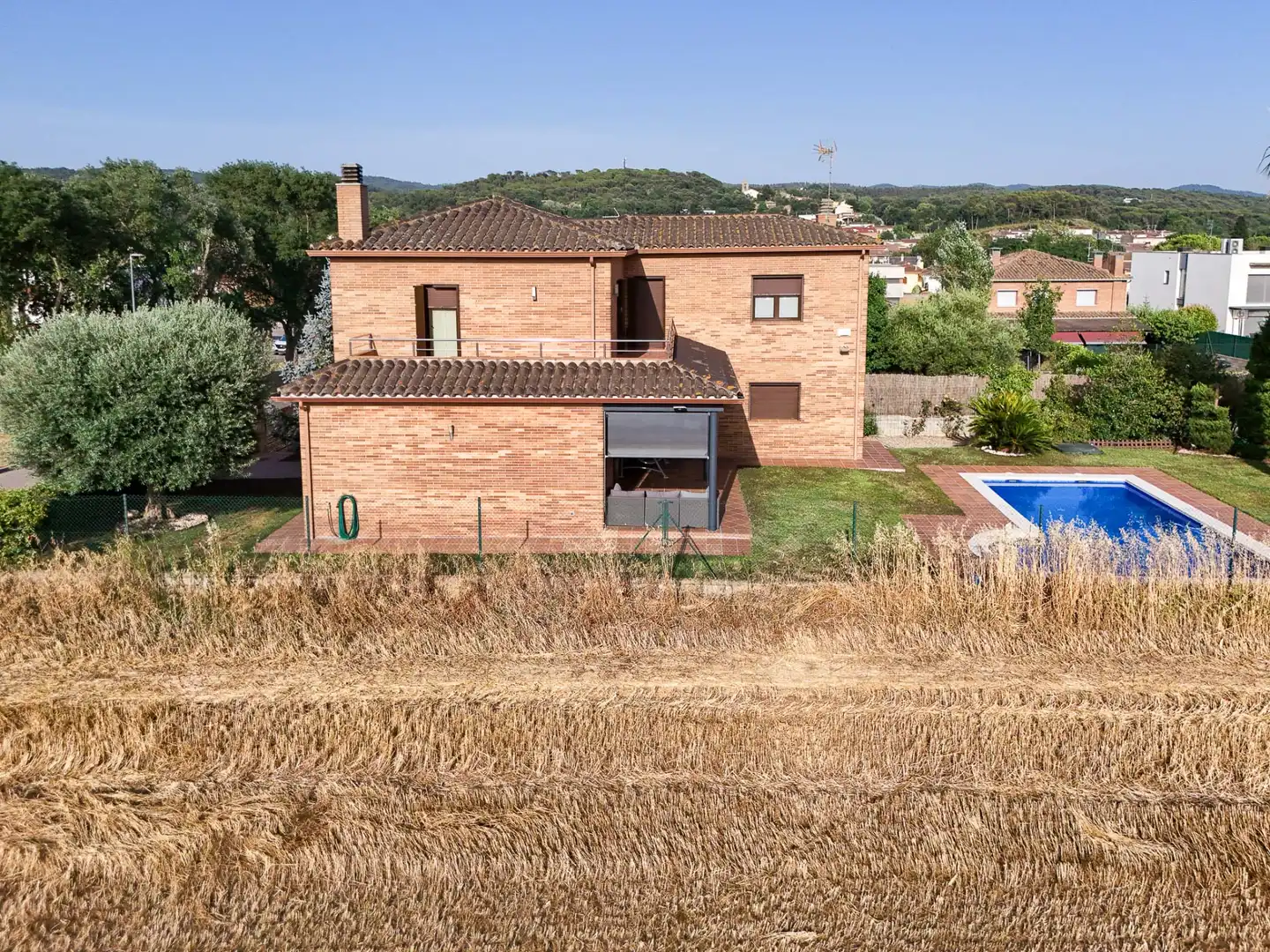 Vista exterior de Casa o chalet en venta en Quart con Calefacción, Jardín privado y Terraza