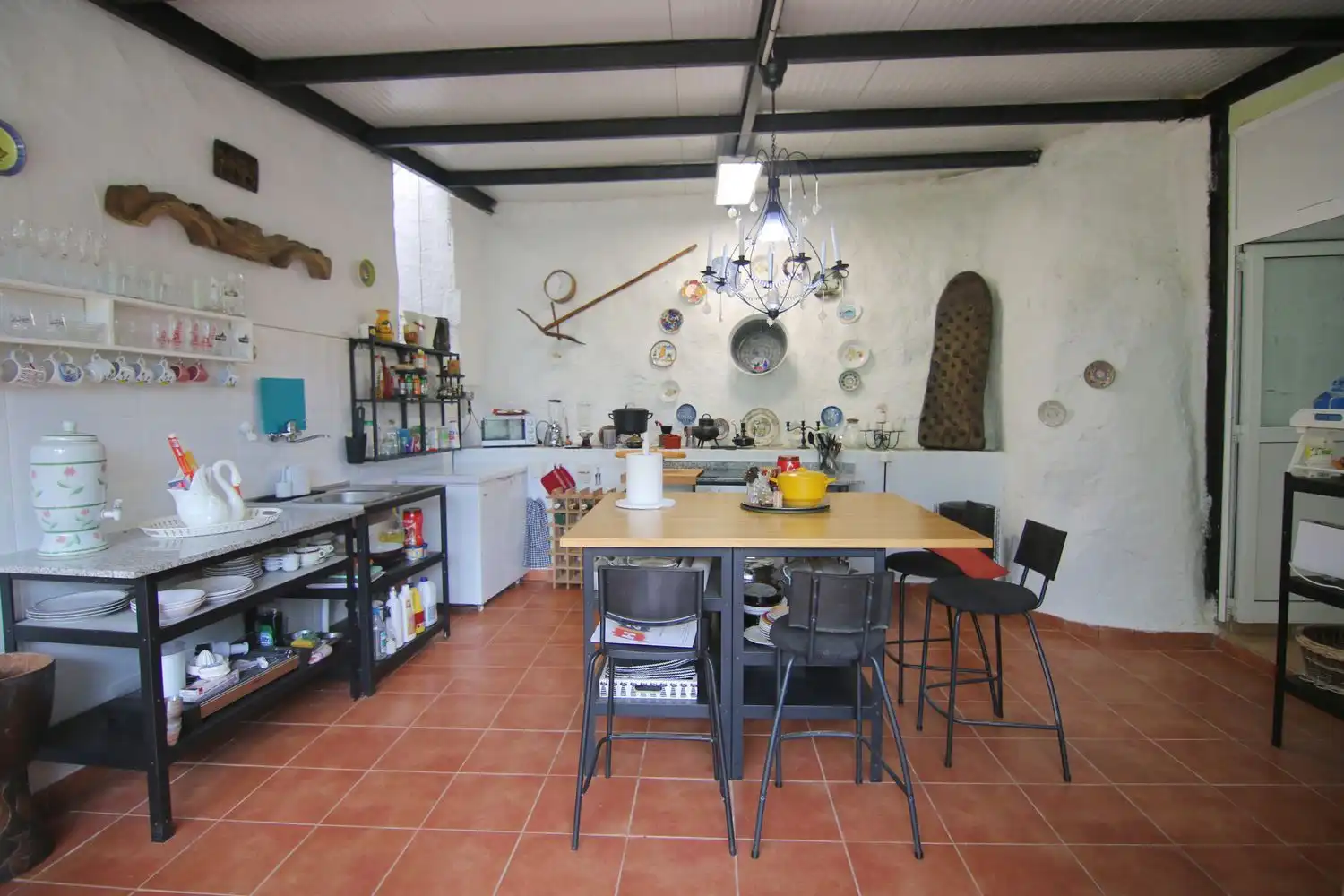 Cuina de Finca rústica en venda en Valleseco