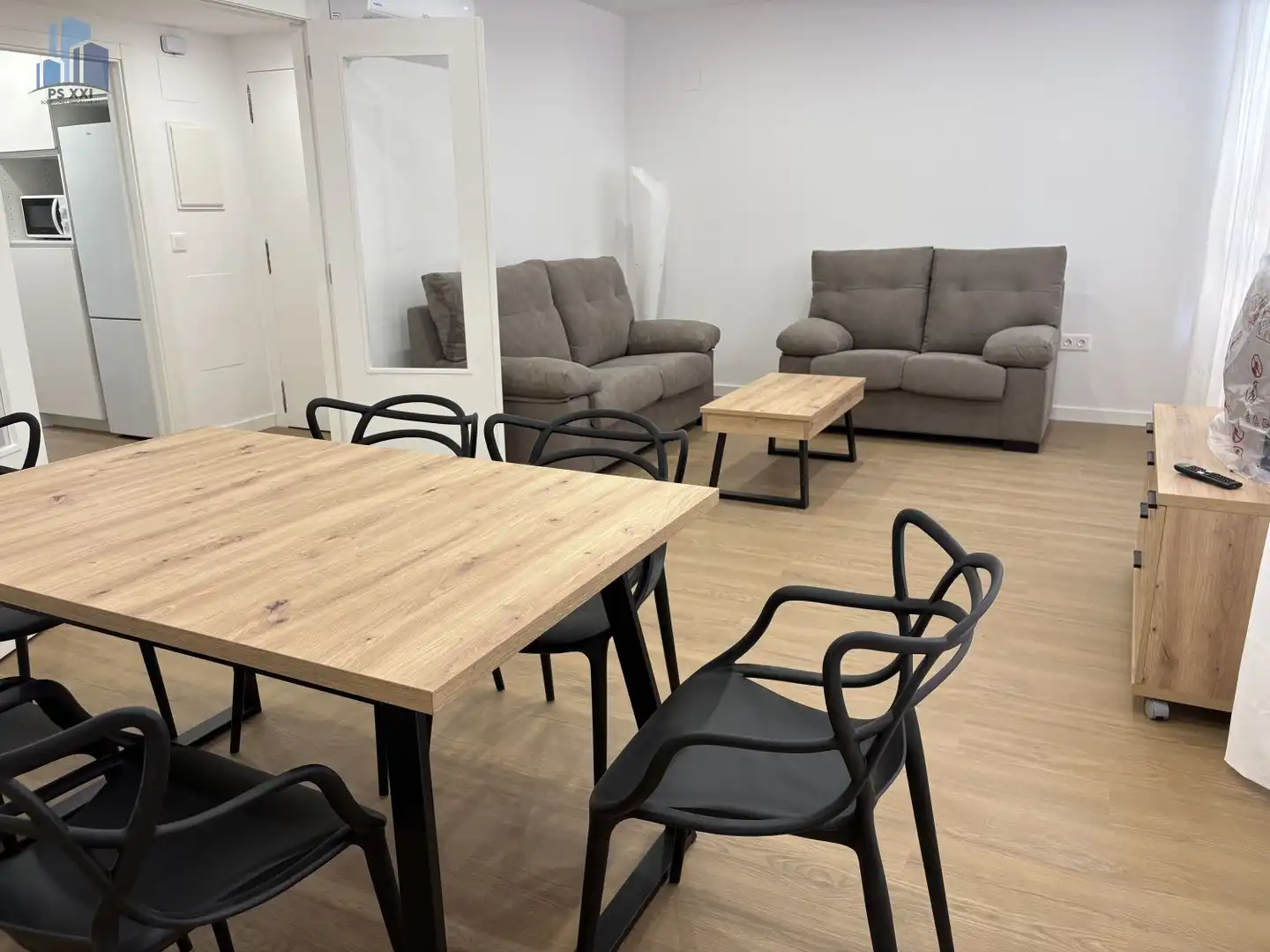 Living room of Flat for rent in Castellón de la Plana / Castelló de la Plana  with Air Conditioner and Furnished