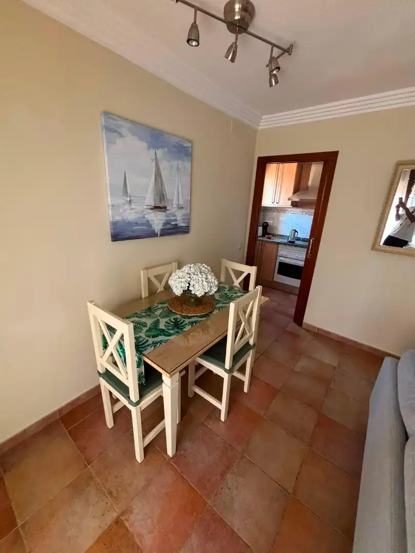 Dining room of Flat for sale in Ayamonte  with Private garden, Terrace and Furnished