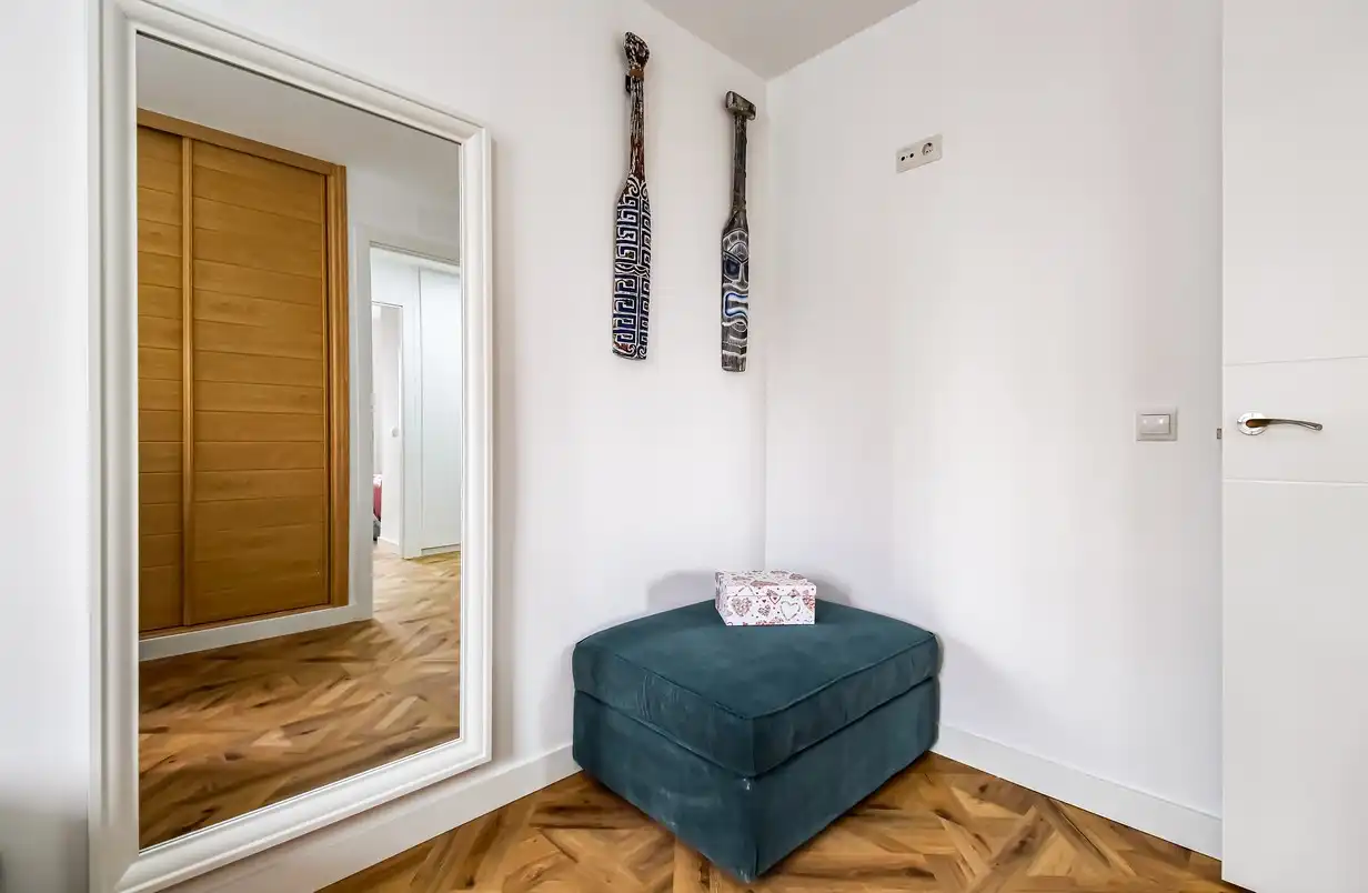 Bedroom of Flat for sale in Madrid  with Air Conditioner, Heating and Terrace