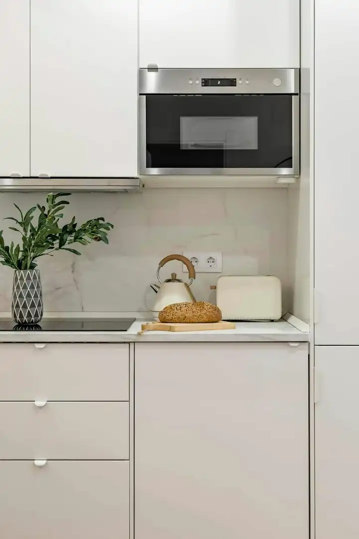 Küche von Wohnung zur Miete in Madrid mit Klimaanlage, Möbliert und Waschmaschine