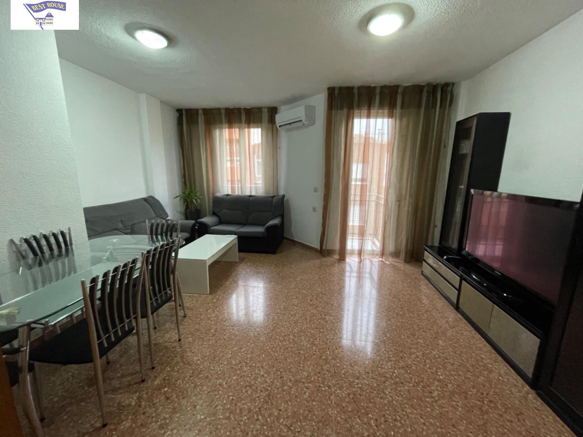 Exterior view of Flat for rent in  Albacete Capital  with Heating, Furnished and Balcony