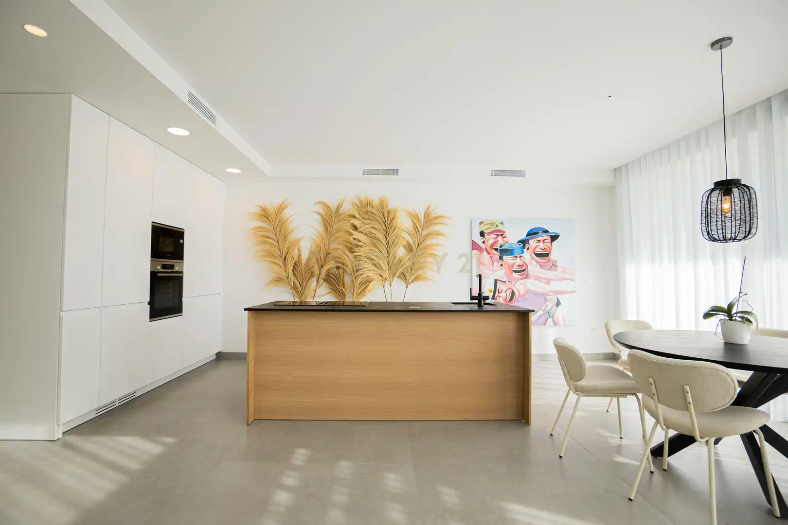 Cocina de Casa o chalet en venta en La Nucia con Aire acondicionado, Balcón y Internet
