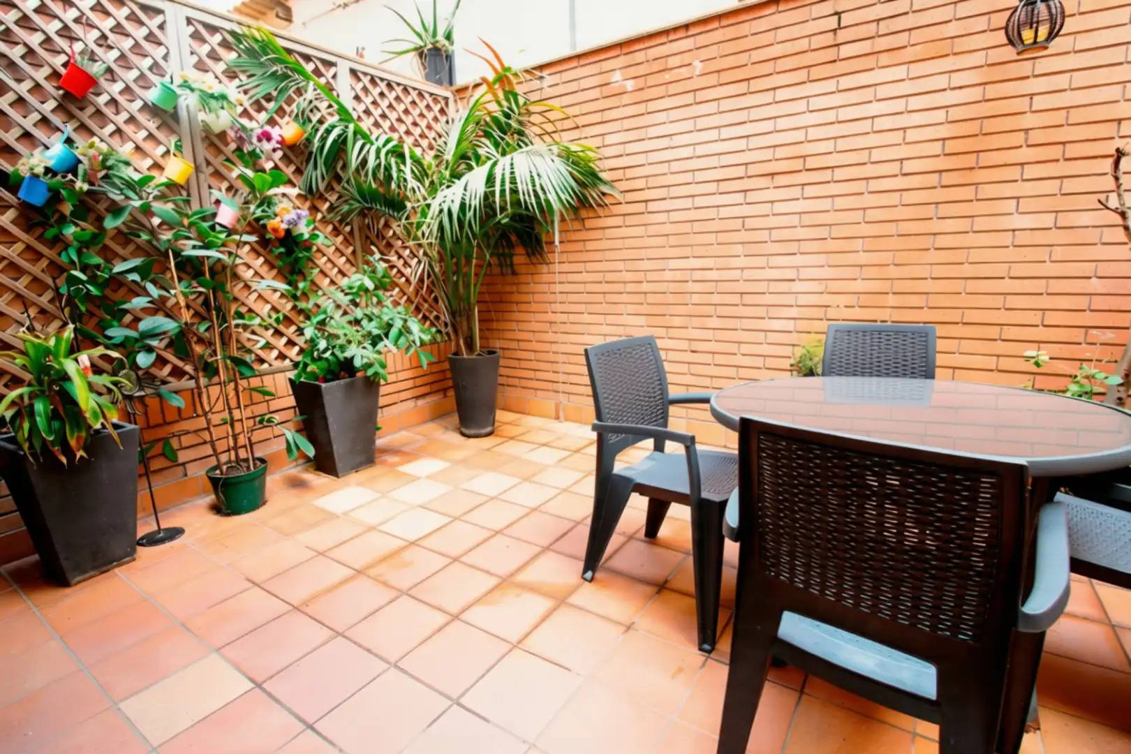 Terrace of Detached homes for sale in  Barcelona Capital  with Air Conditioner, Heating and Parquet flooring