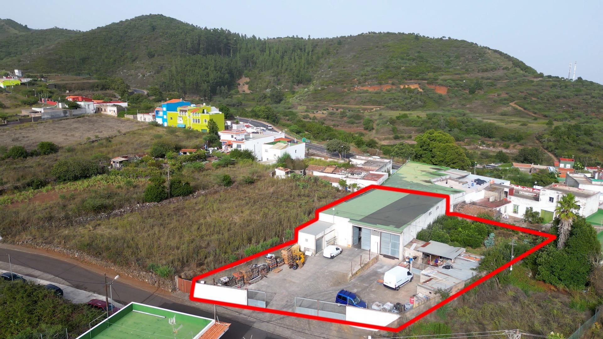 Vista exterior de Nau industrial en venda en El Tanque