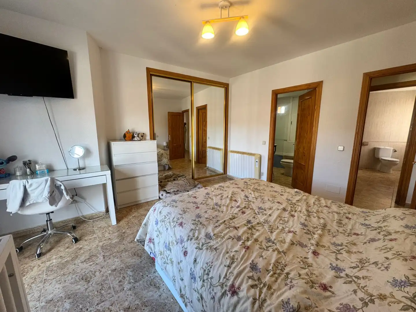 Bedroom of Flat for sale in El Vellón  with Heating, Terrace and Balcony