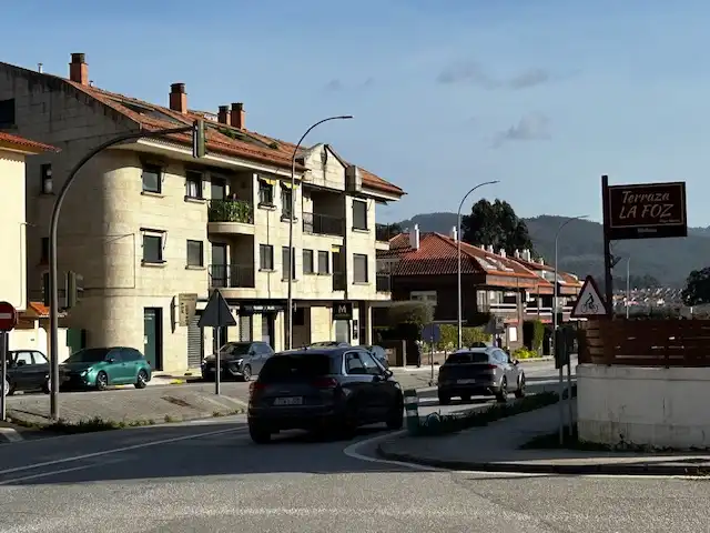 Vista exterior de Garaje en venta en Nigrán