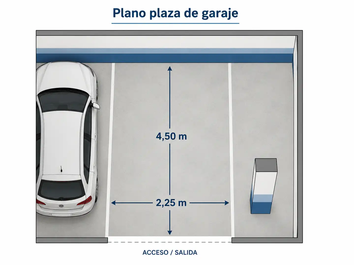 Parking de Garaje en venta en Madrid