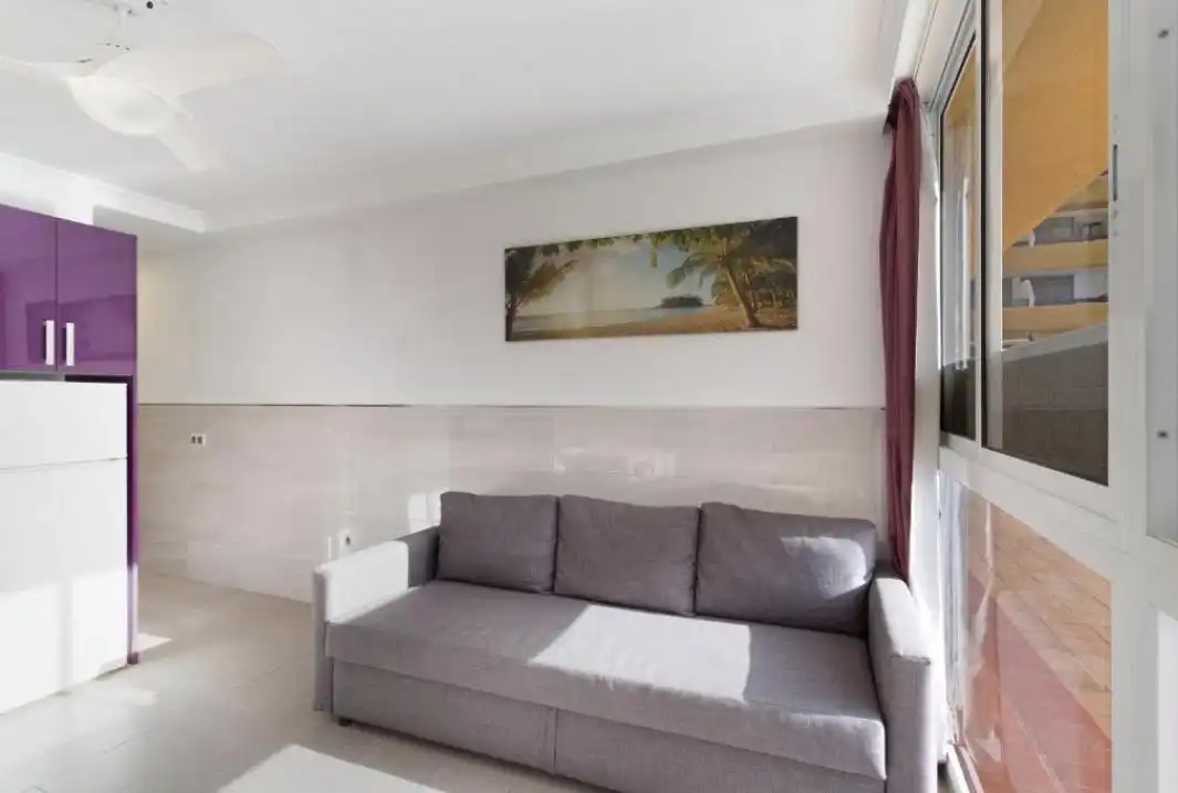 Sala de estar de Planta baja en venta en San Bartolomé de Tirajana con Terraza, Amueblado y Lavadora
