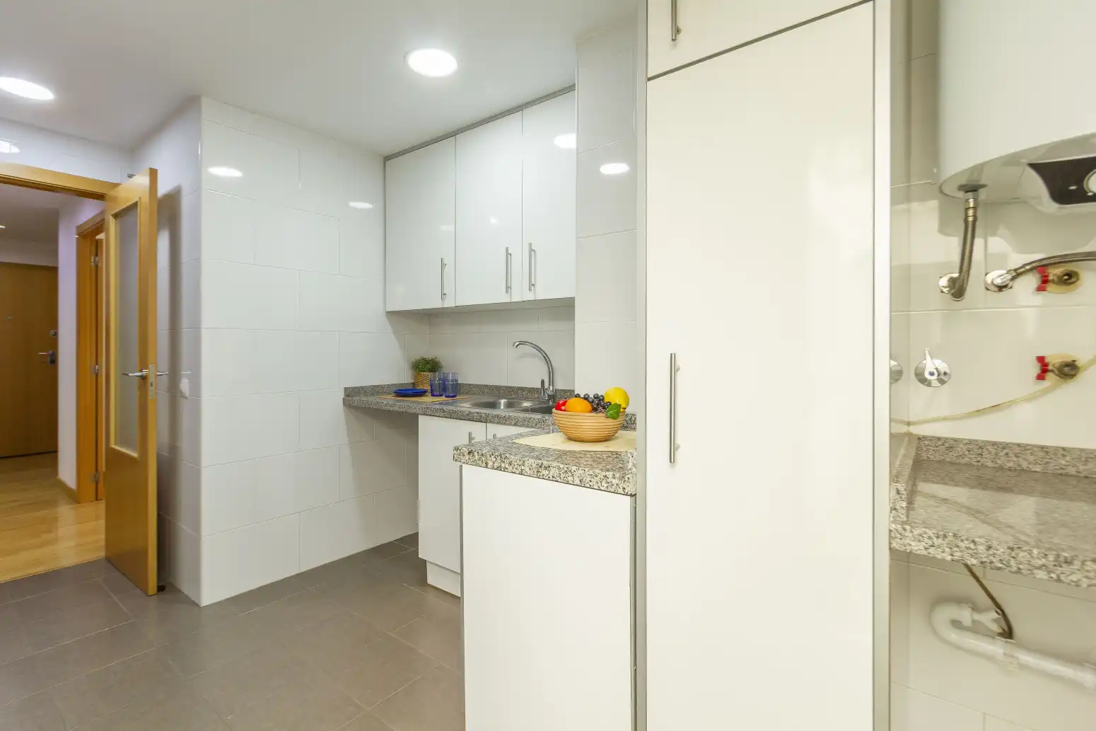 Küche von Wohnung zum Verkauf in Foios mit Klimaanlage und Terrasse