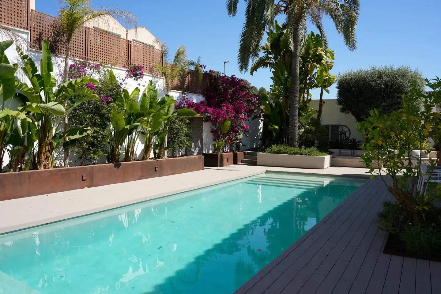 Piscina de Casa o chalet en venta en  Palma de Mallorca con Aire acondicionado, Calefacción y Jardín privado