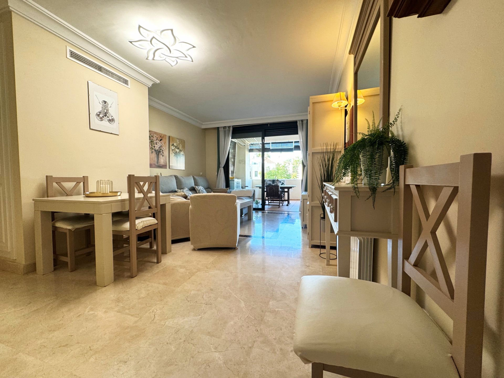 Esszimmer von Wohnung zum Verkauf in San Javier mit Klimaanlage, Heizung und Terrasse